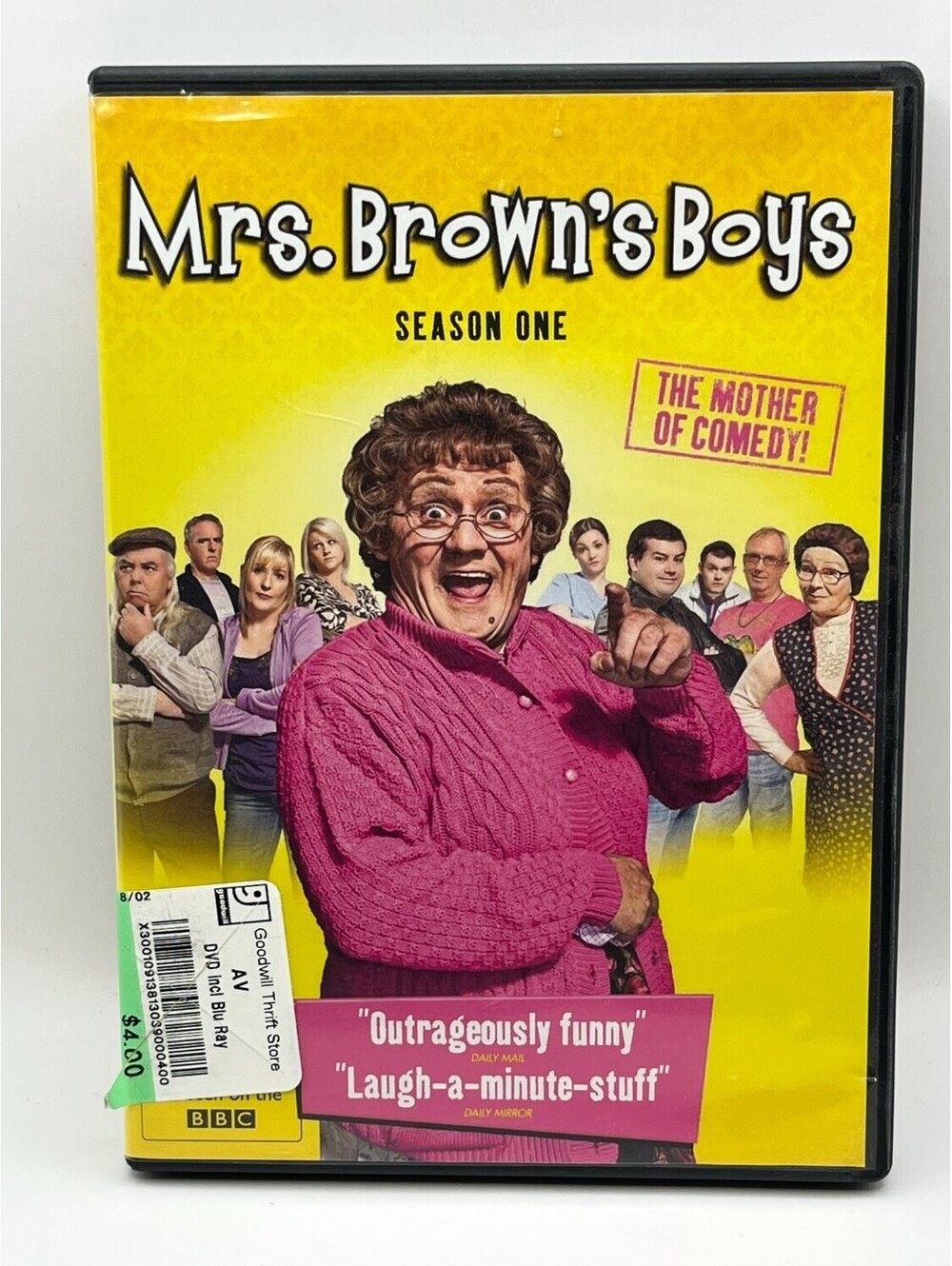 Mrs. Brown's Boys DVD Season 1 Brendan O'Carroll Comedy